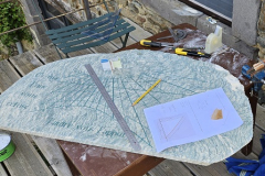 Installation du style polaire. Les roches qui dansent